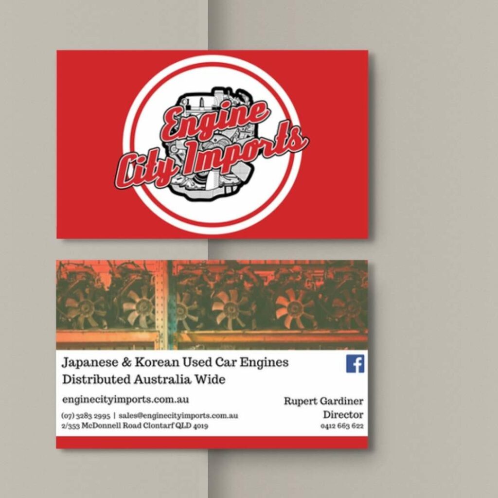 Business Card Graphic Design Service North Lakes QLD Australia